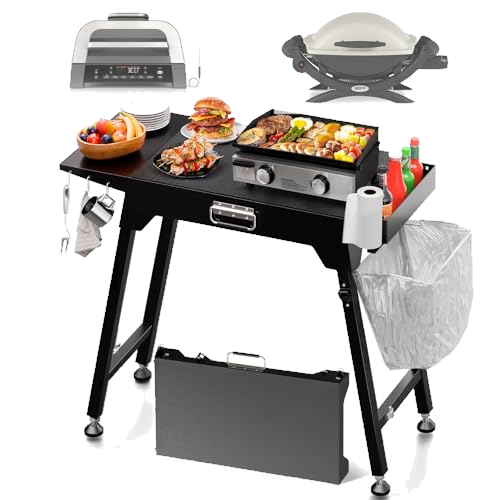 M KARMATER Foldable Grill Table for Blackstone 17/22 Inch Griddle